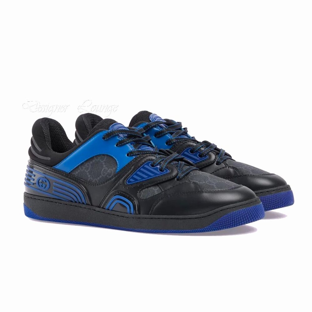 NEW GUCCI Demetra GG Supreme Canvas Basket Low Top Sneakers G 9 / US 9.5 Men's - Picture 3 of 13